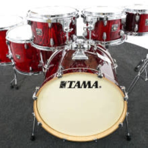 Tama Tama Superstar Classic 22" Drum Kit, Gloss Garnet Lacebark Pine - Ex Display
