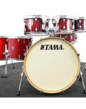 Tama Tama Superstar Classic 22" Drum Kit, Gloss Garnet Lacebark Pine - Ex Display