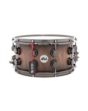 DW Drums DW Collectors Series 14" x 7" Pure Walnut Snare Drum, Satin Natural