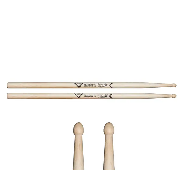 Vater Vater Classics Sugar Maple 7A Wood Tip Drum Sticks