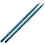 Vater Vater 5A Colourwrap  Wood Tip Drum Sticks, Blue Sparkle