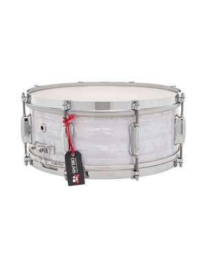Misc Miscellaneous Custom 14" x 6.5" Snare Drum, White Marine Pearl