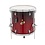 Ludwig Ludwig Accent CS Custom 14" x 14" Floor Tom Drum, Wine Red Sparkle Fade & Legs