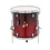 Ludwig Ludwig Accent CS Custom 14" x 14" Floor Tom Drum, Wine Red Sparkle Fade & Legs