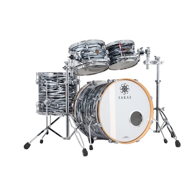 Sakae Sakae Trilogy 20" Drum Kit, Black Oyster