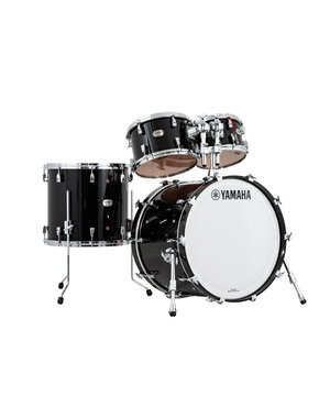 Yamaha Yamaha Absolute Hybrid Maple 22" Drum Kit, Solid Black