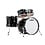 Yamaha Yamaha Absolute Hybrid Maple 22" Drum Kit, Solid Black