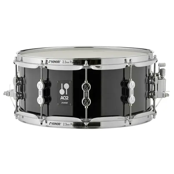 Sonor Sonor AQ2 14" x 6" Snare Drum, Transparent Black