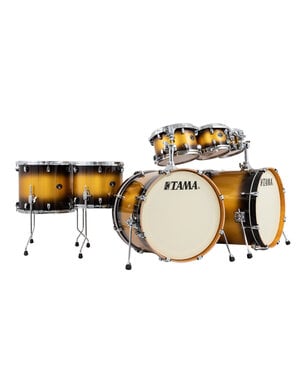 Tama Tama Silverstar 22" Drum Kit, Vintage Gold Duco