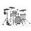 Efnote Efnote 5 Electronic Drum Kit, White Sparkle