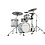 Efnote Efnote 5 Electronic Drum Kit, White Sparkle
