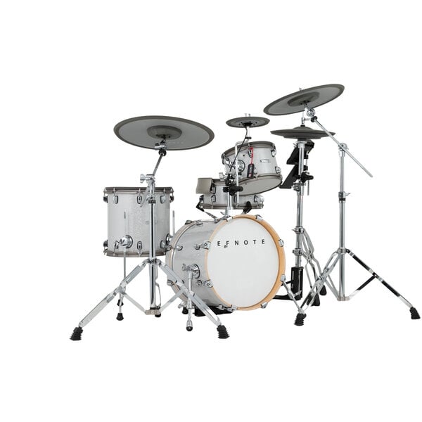Efnote Efnote 5 Electronic Drum Kit, White Sparkle