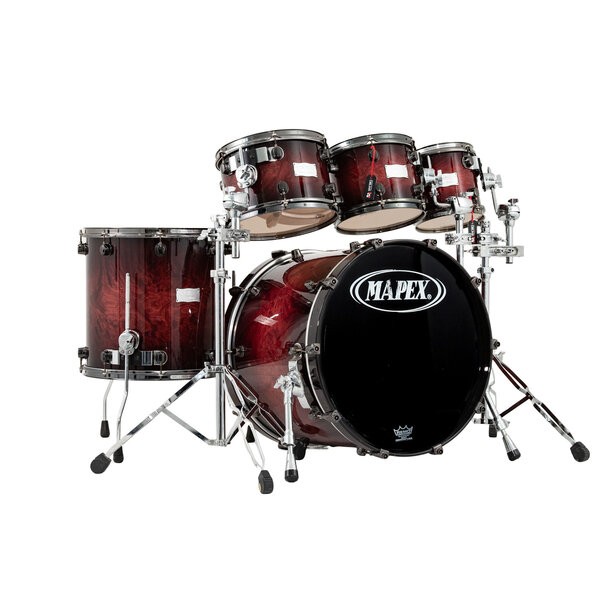 Mapex Mapex Orion 22" Drum Kit, Wine Burl Burst