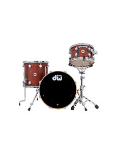 DW Drums DW Collectors 18" Drum Kit, Satin Tobacco Oil Stain