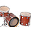 DW Drums DW Collectors 18" Drum Kit, Satin Tobacco Oil Stain
