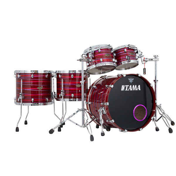 Tama Tama Starclassic 22" Walnut/Birch Drum Kit, Phantasm Oyster