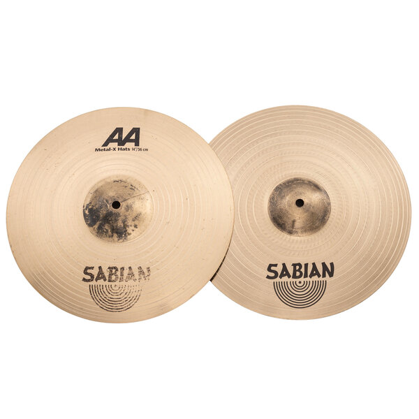 Sabian Sabian AA 14" Metal-X Hi Hat Cymbals