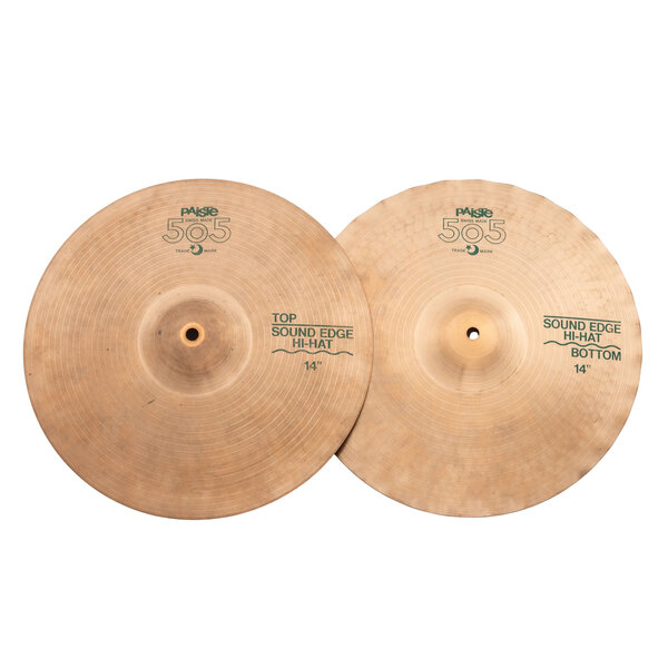 Paiste Paiste 505 14" Sound Edge Hi Hat Cymbals