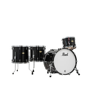 Pearl Pearl Masters Premium 22" Maple Drum Kit, Black Lacquer