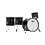 Pearl Pearl Masters Premium 22" Maple Drum Kit, Black Lacquer