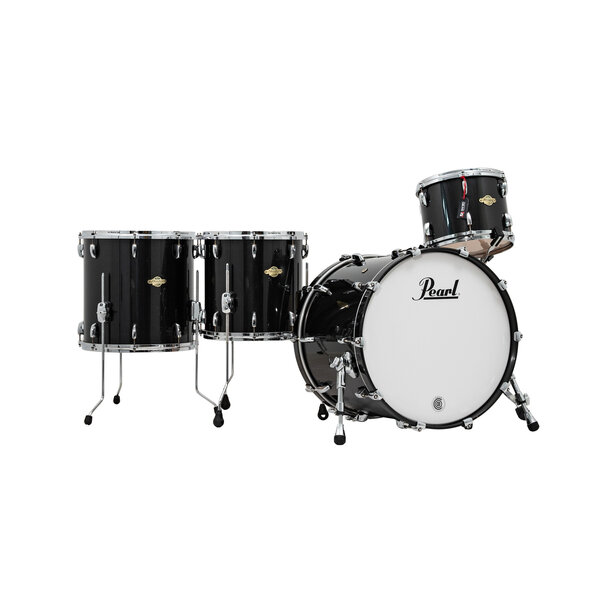 Pearl Pearl Masters Premium 22" Maple Drum Kit, Black Lacquer