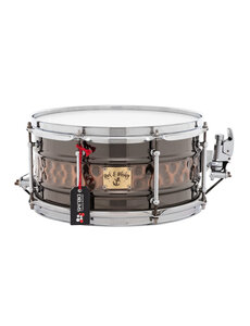  RAW (Rock & Whiskey) 13" x 6.5" Hammered Black Copper Snare Drum