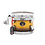 Tama Tama Silverstar 8" x 7" Birch Tom Drum, Vintage Gold Duco