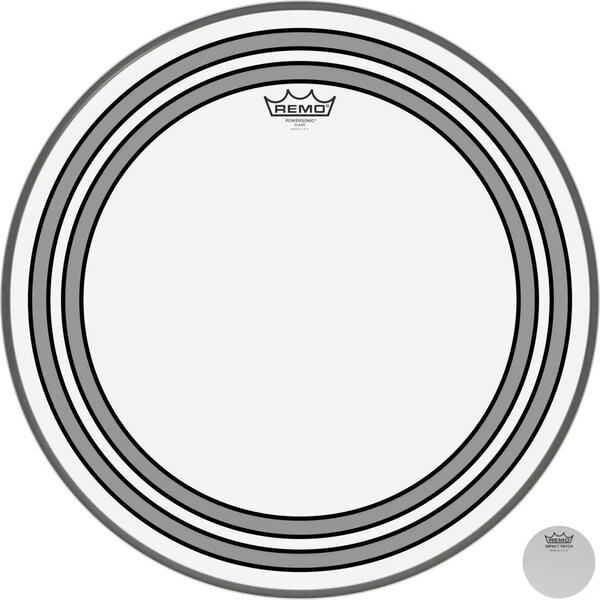 Remo Remo 20" Powersonic Clear Bass Drum Head