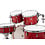 Pearl Pearl Masters Complete 22" Drum Kit, Red Sparkle