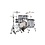 Tama Tama Starclassic Walnut/Birch Ltd Edition 22" Drum Kit, White Pearl