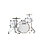 Tama Tama Starclassic Ltd Edition Walnut/Birch 24" Drum Kit, White Pearl