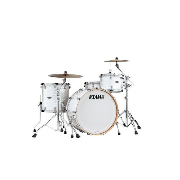 Tama Tama Starclassic Ltd Edition Walnut/Birch 24" Drum Kit, White Pearl