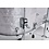Tama Tama Starclassic Ltd Edition Walnut/Birch 24" Drum Kit, White Pearl
