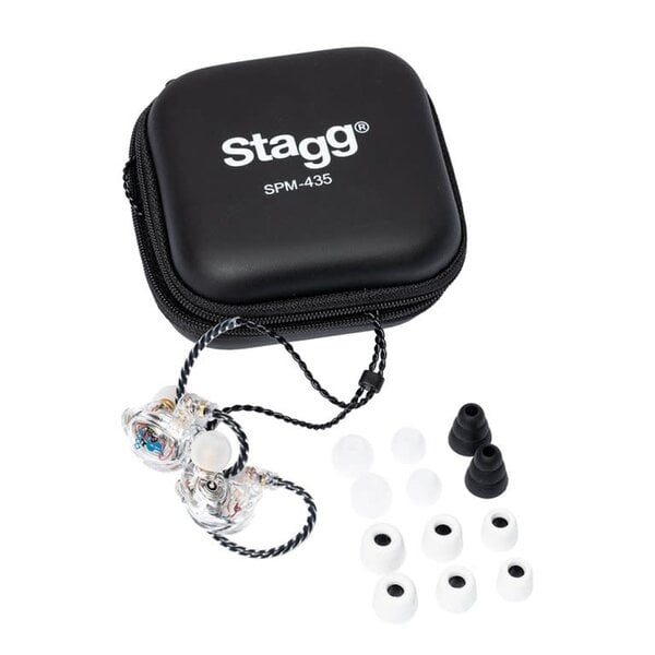 Stagg Stagg 4-Driver In-Ear Monitors, Transparent
