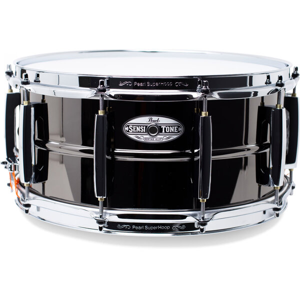 Pearl Pearl Heritage Alloy Sensitone 14" x 6.5" Black Brass Snare Drum