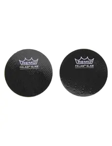 Remo Remo 2.5" Single Falam Slam Bass Drum Patch, Black