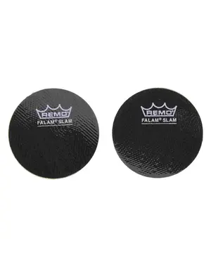 Remo Remo 2.5" Single Falam Slam Bass Drum Patch, Black