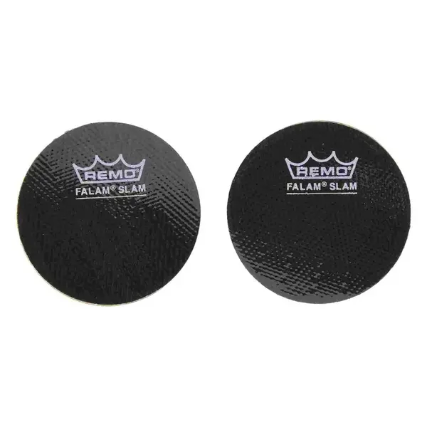 Remo Remo 2.5" Single Falam Slam Bass Drum Patch, Black