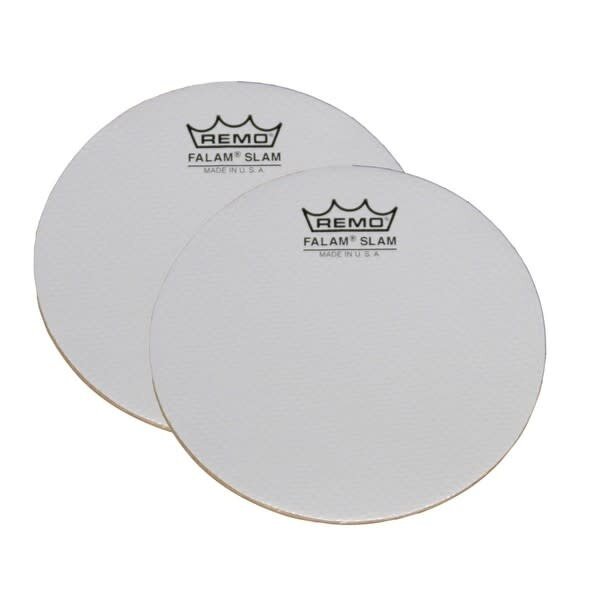 Remo Remo 2.5" Single Falam Slam Bass Drum Patch, White