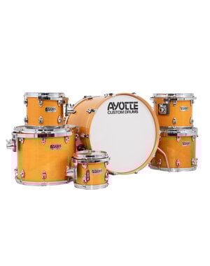 Ayotte Ayotte 22" Maple Drum Kit, Honey Maple Lacquer