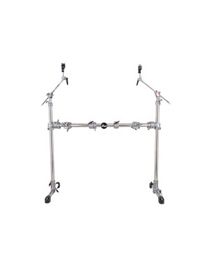 DW Drums DW Drum Rack w/4x Clamps & 2x Boom Cymbal Arms