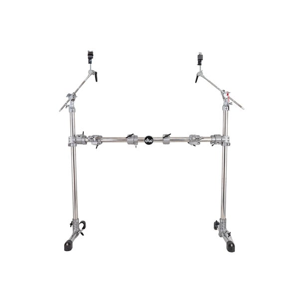 DW Drums DW Drum Rack w/4x Clamps & 2x Boom Cymbal Arms