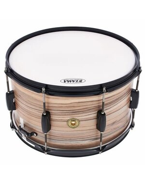 Tama Tama 14" x 8" Woodworks Snare Drum, Natural Zebrawood Wrap