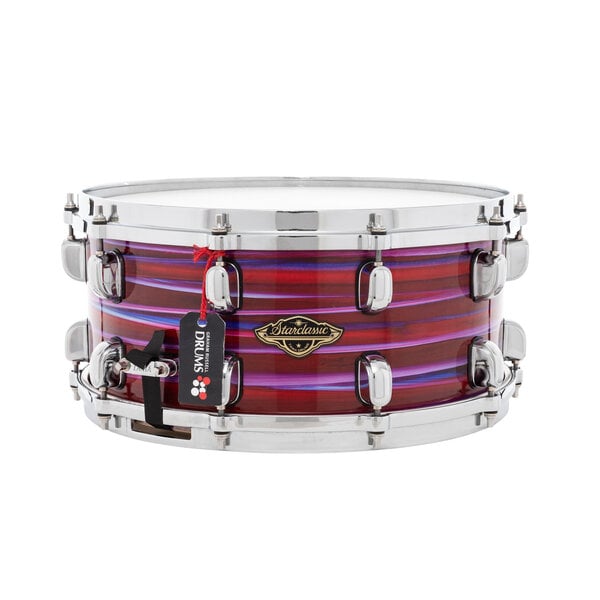 Tama Tama Starclassic 14" x 6.5" Walnut Birch Snare Drum, Phantasm Oyster