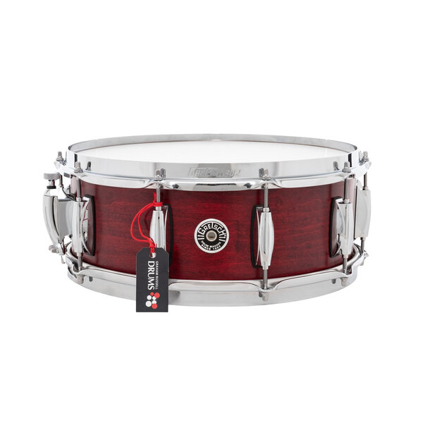 Gretsch Gretsch Brooklyn 14" x 5.5" Snare Drum, Satin Cherry Red