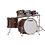 Yamaha Yamaha Tour Custom 22" Drum Kit, Chocolate Satin