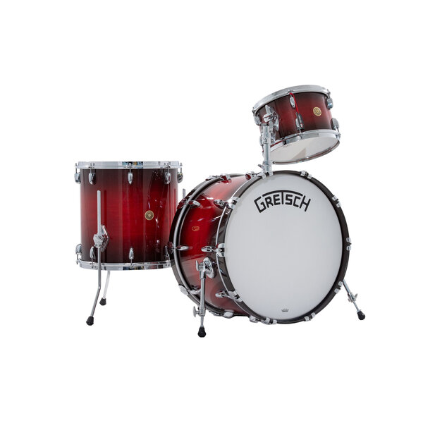 Gretsch Gretsch Broadkaster 22" Drum Kit, Rosewood Twilight Gloss