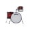 Gretsch Gretsch Broadkaster 22" Drum Kit, Rosewood Twilight Gloss