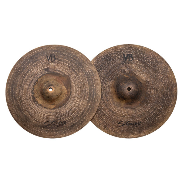 Stagg Stagg Vintage Bronze 14" Medium Hi Hat Cymbals