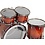 Yamaha Yamaha Live Custom 22" Oak Drum Kit, Amber Shadow Sunburst